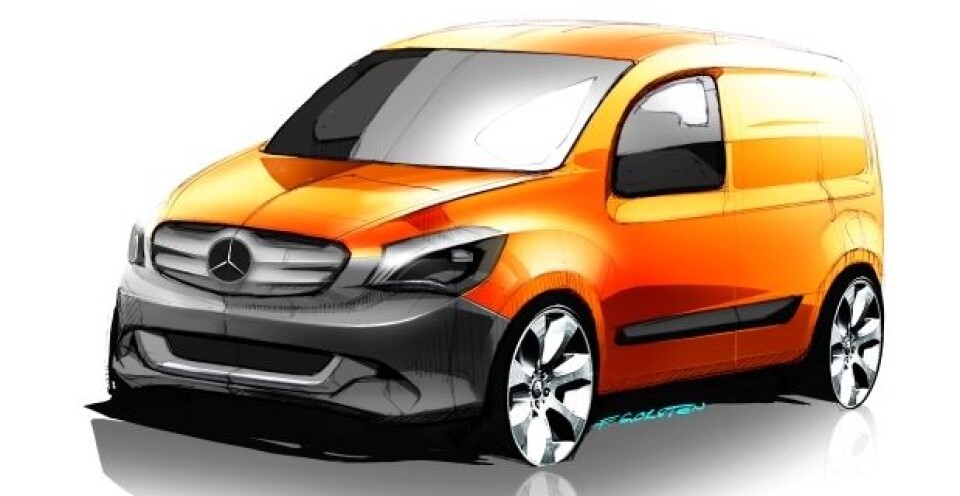 Pizzaracer fra Mercedes