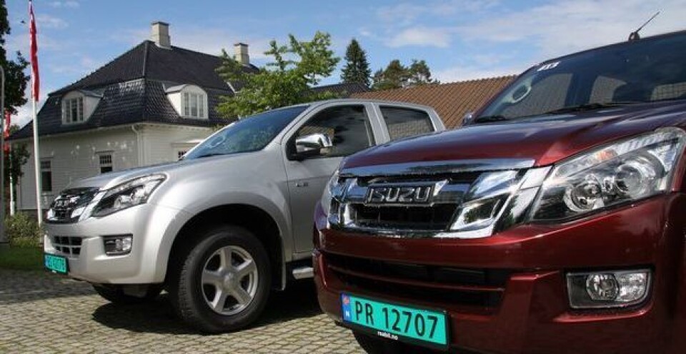 Nå er nye D-Max her