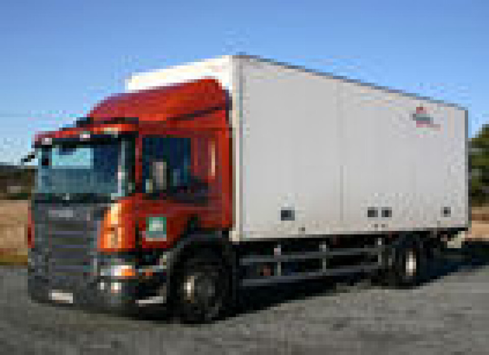 Test av Scania P270 4x2