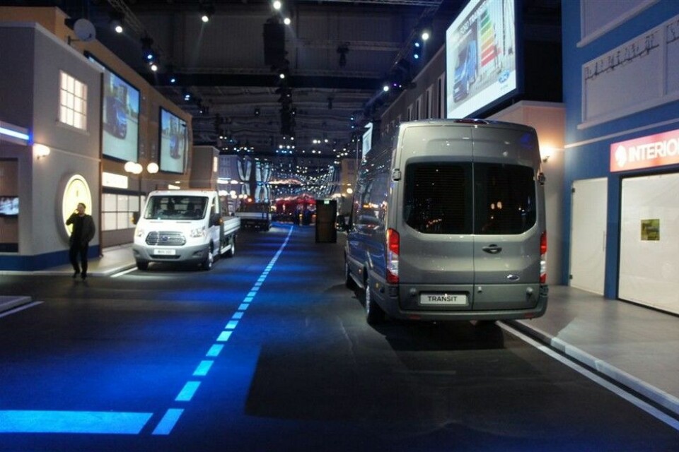 Ford Transit-lansering