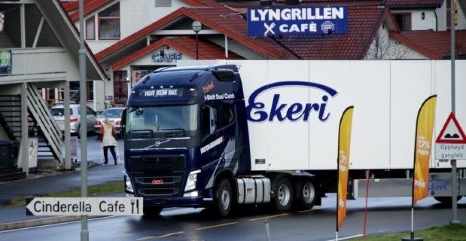 Lastebiler over 16 tonn opp 9,5 prosent
