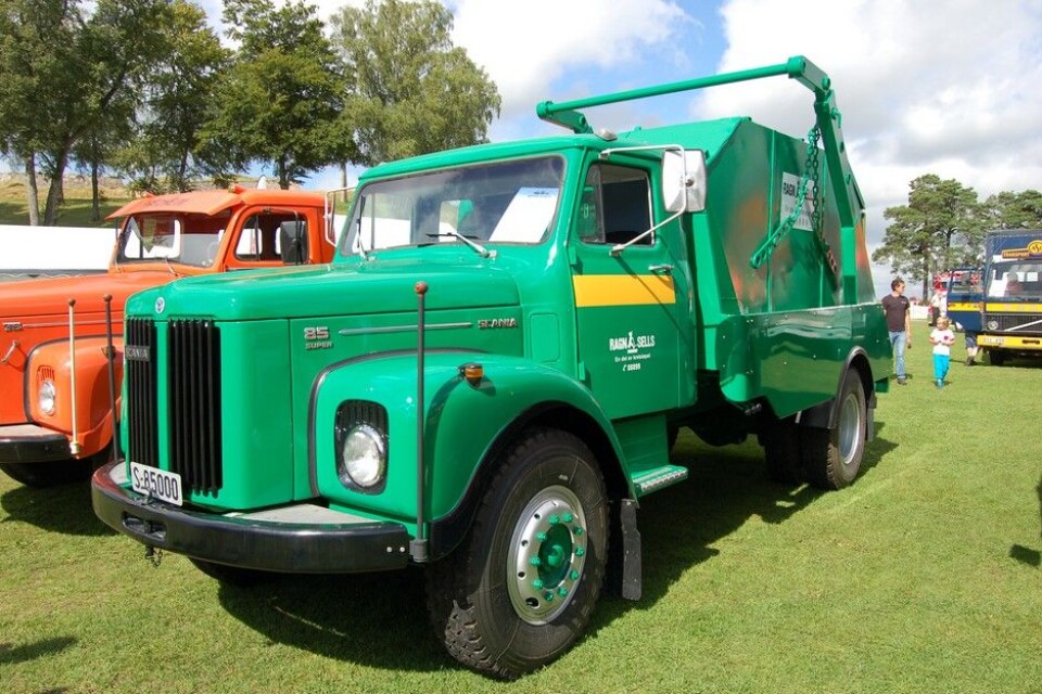 Nostalgitreff i Halden 2015Scania L85, Ragn Sells, HaldenFoto: Knut Skallerud