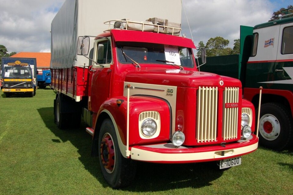 Nostalgitreff i Halden 2015Scania L 80, 46, 1969. Jon Andresen, VinstraFoto: Knut Skallerud