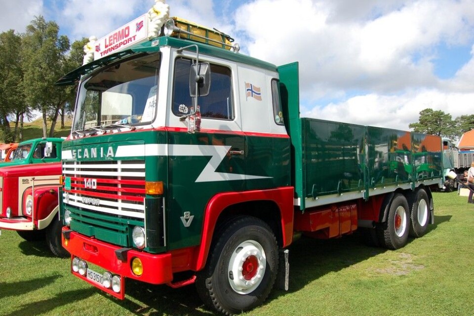 Nostalgitreff i Halden 2015Scania LBS 140, Geir Lermo, SørumsandFoto: Knut Skallerud