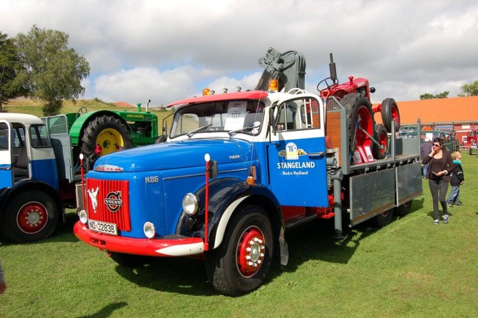 Nostalgitreff i Halden 2015Volvo NB86-73, StangelandmuseetFoto: Knut Skallerud