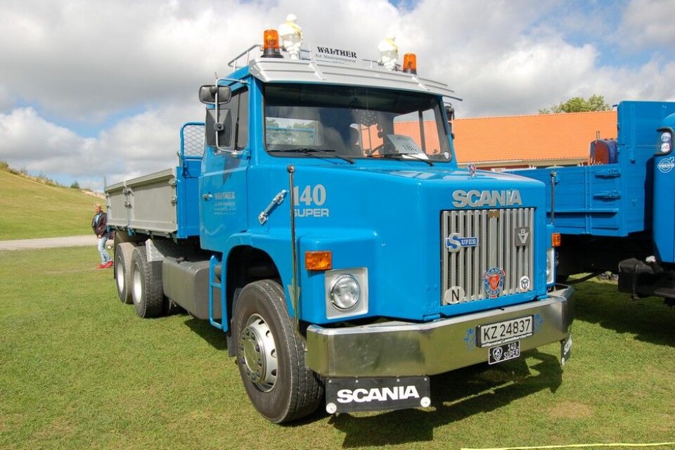 Nostalgitreff i Halden 2015Scania 140 Super. Cato Walther, SarpsborgFoto: Knut Skallerud