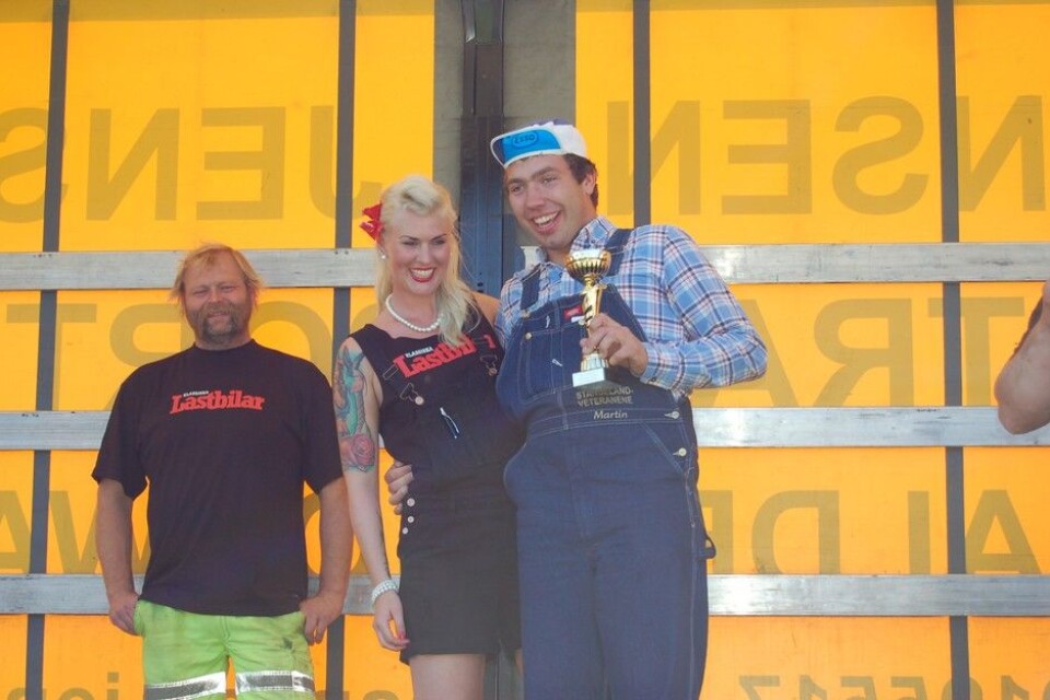 Nostalgitreff i Halden 2015Stangeland-representant får premieFoto: Knut Skallerud