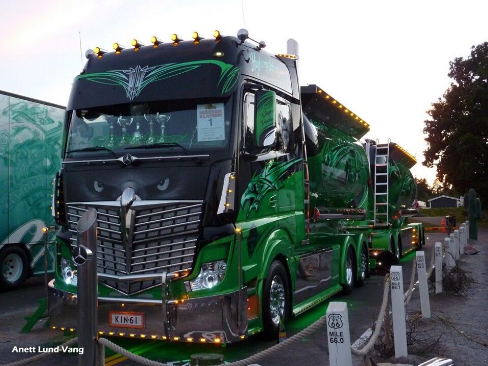 Trailer Trucking Festival på Mantorp ParkKuljetus Auvinen, Finland