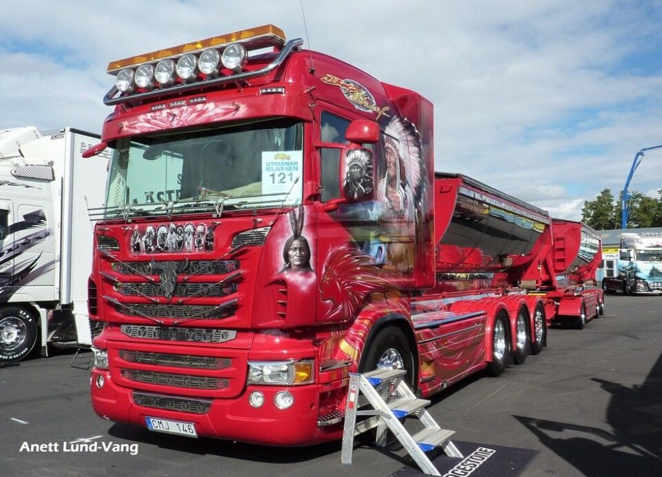 Trailer Trucking Festival på Mantorp ParkT. Gahnes Åkeri AB, Sverige