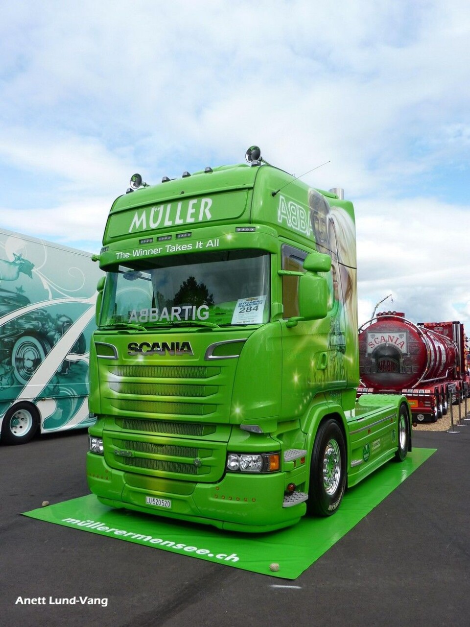 Trailer Trucking Festival på Mantorp ParkMüller Ermensee GmbH, Sveits