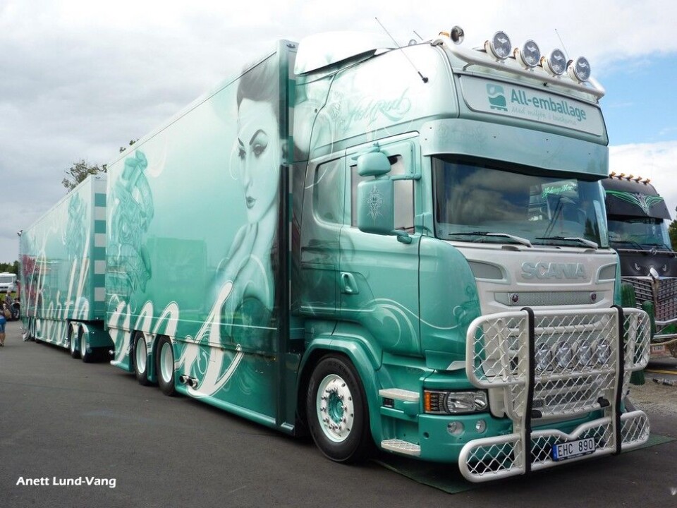 Trailer Trucking Festival på Mantorp ParkBerthons Transport, Sverige