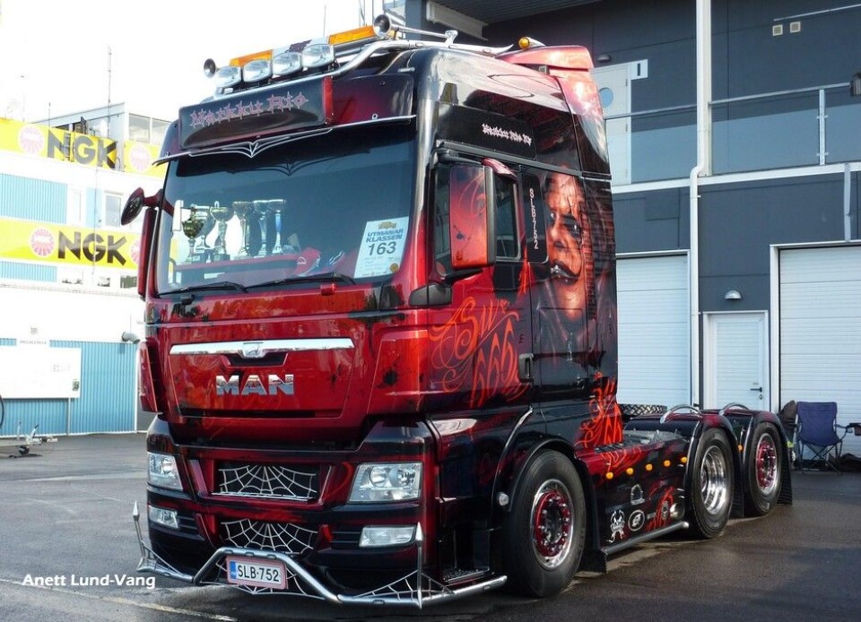 Trailer Trucking Festival på Mantorp ParkKuljetusliike Markku Rio Ky, Finland
