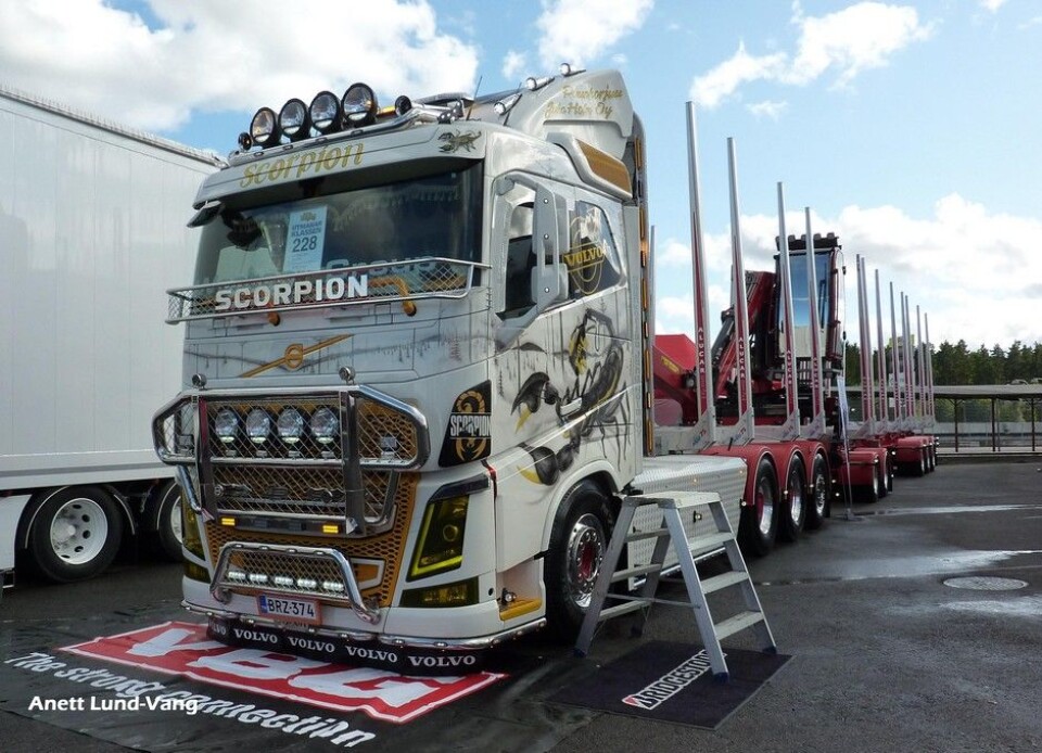 Trailer Trucking Festival på Mantorp ParkPuunkorjuu Juha Holm Oy, Finland