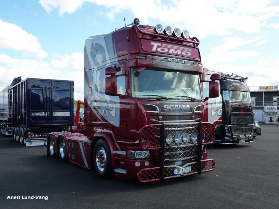 Trailer Trucking Festival på Mantorp ParkTomo Logistic AS, Norge