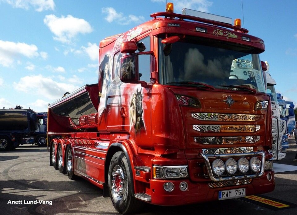 Trailer Trucking Festival på Mantorp ParkT. Gahnes Åkeri AB, Sverige
