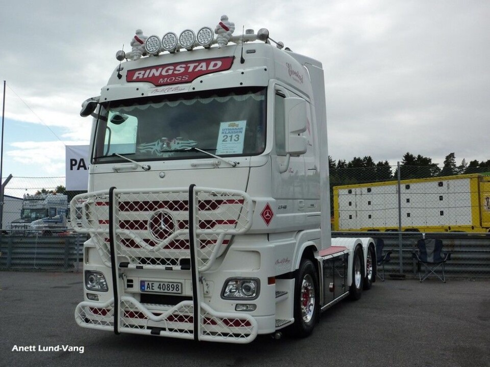 Trailer Trucking Festival på Mantorp ParkElvestad Transport AS, Norge
