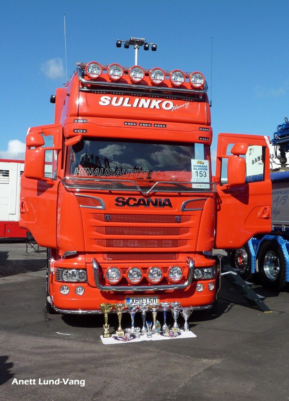 Trailer Trucking Festival på Mantorp ParkHinausautot K. Sulinko Oy, Finland