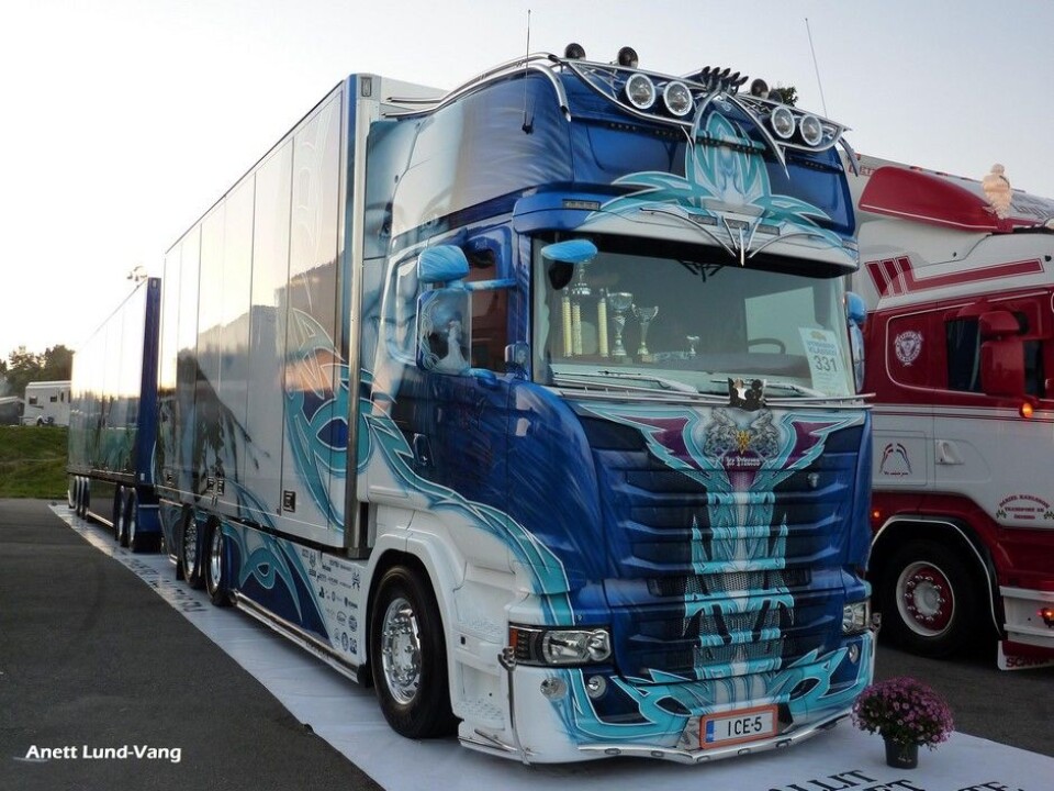 Trailer Trucking Festival på Mantorp ParkKuljettajapalvelu J & P Kallinen Ay, Finland