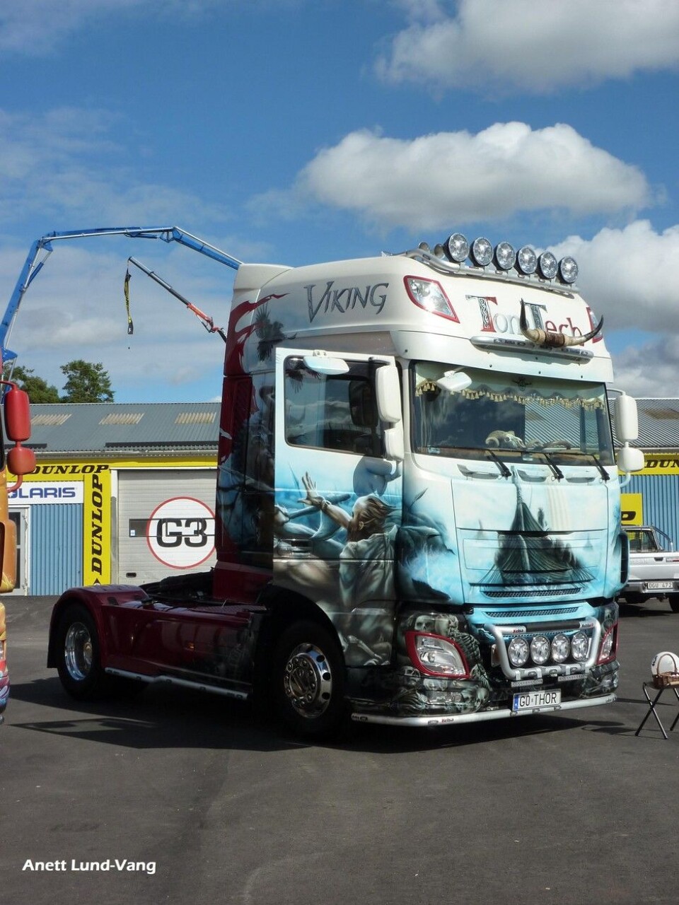 Trailer Trucking Festival på Mantorp ParkTom-Tech, Polen.