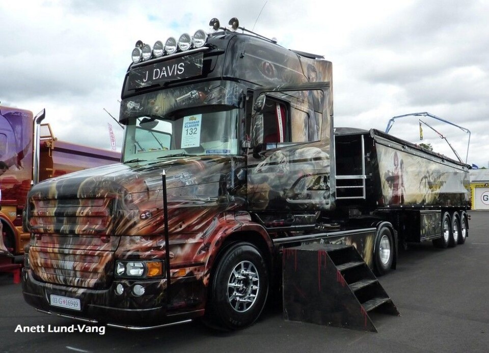 Trailer Trucking Festival på Mantorp ParkJ. Davis, Irland
