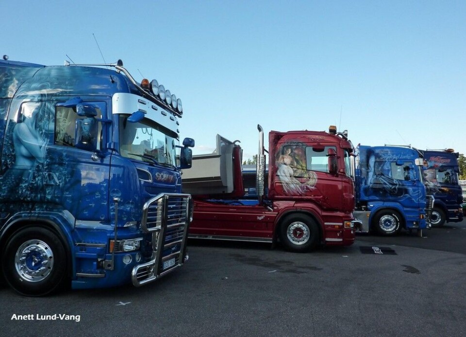 Trailer Trucking Festival på Mantorp Park