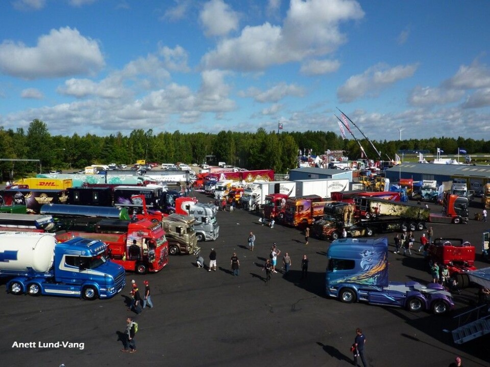 Trailer Trucking Festival på Mantorp Park