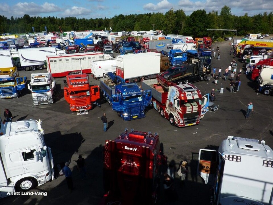 Trailer Trucking Festival på Mantorp Park