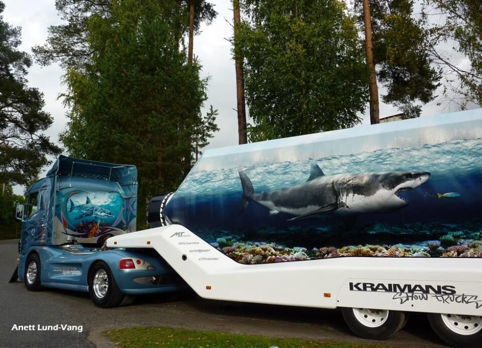 Lastebiltreff i RamseleKraimans Show Truck