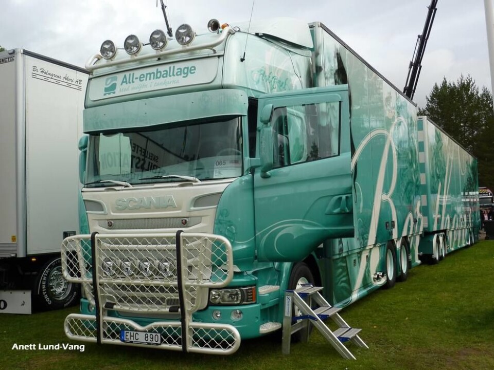 Lastebiltreff i RamseleBerthons Transport & Emballage AB
