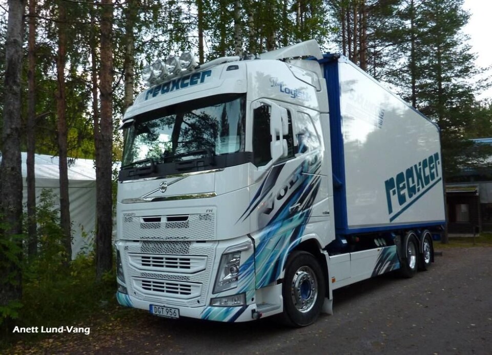 Lastebiltreff i RamseleL Sjölanders Transport AB