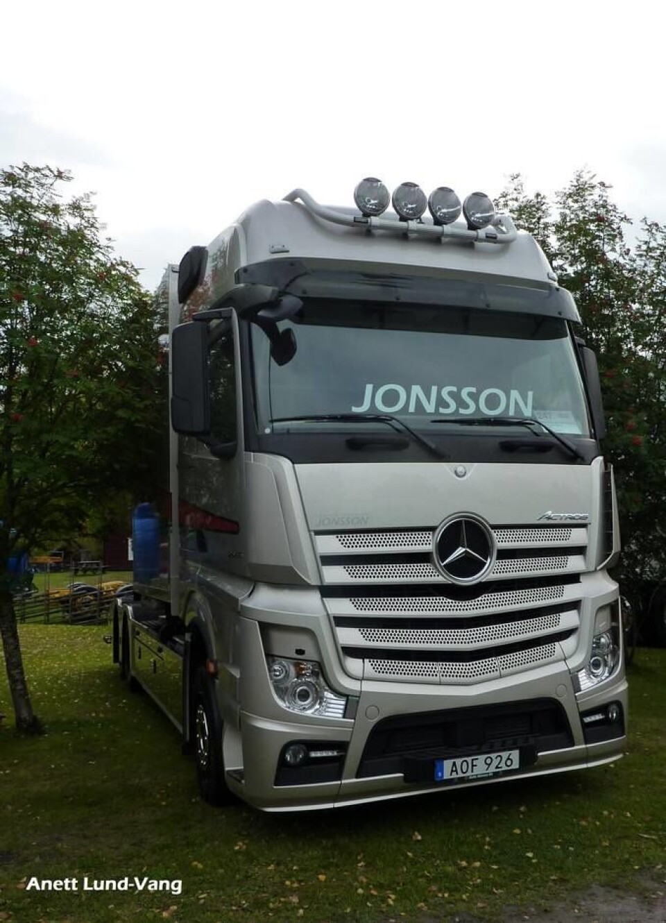 Lastebiltreff i RamseleJonsson Lastvagnar AB