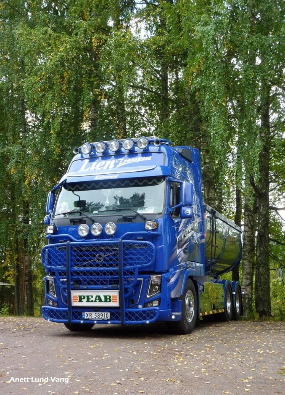 Lastebiltreff i RamseleNorsk bil! Lien Transport