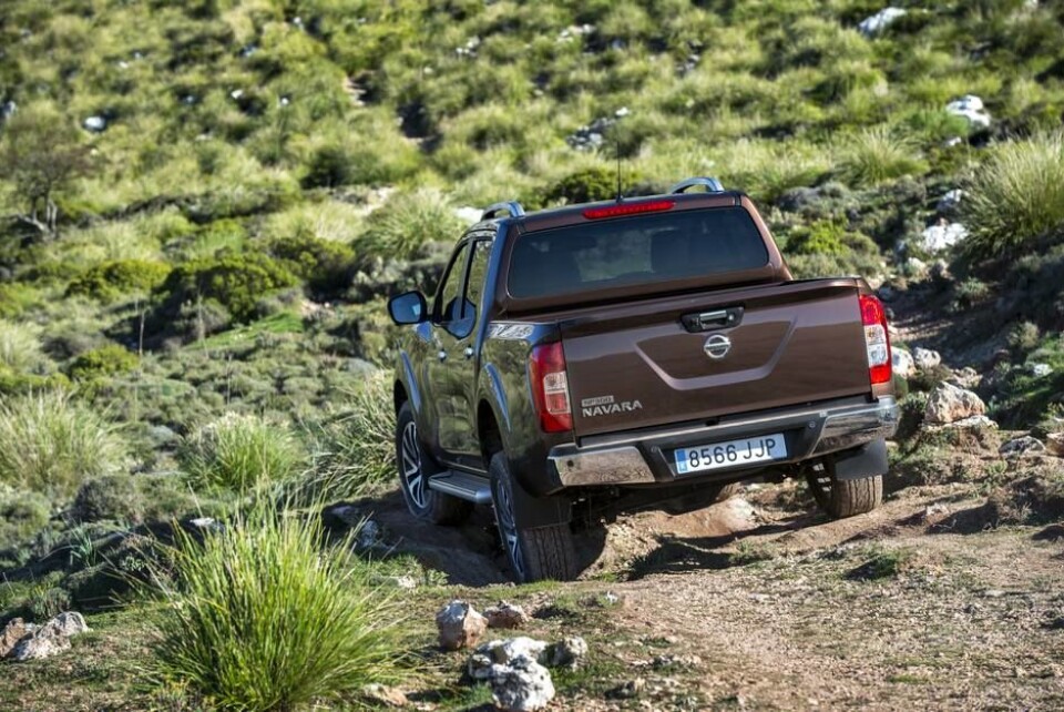 Prøvekjørt: Nissan NP300 Navara FOTO: NISSAN