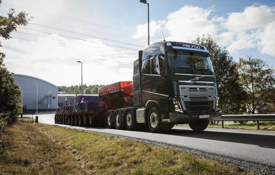 Volvo med I-Shift krabbegirEn Volvo-lastebil med I-Shift med krabbegir kan starte fra 0 km/t med en vogntogvekt (GCW) på opptil 325 tonn.