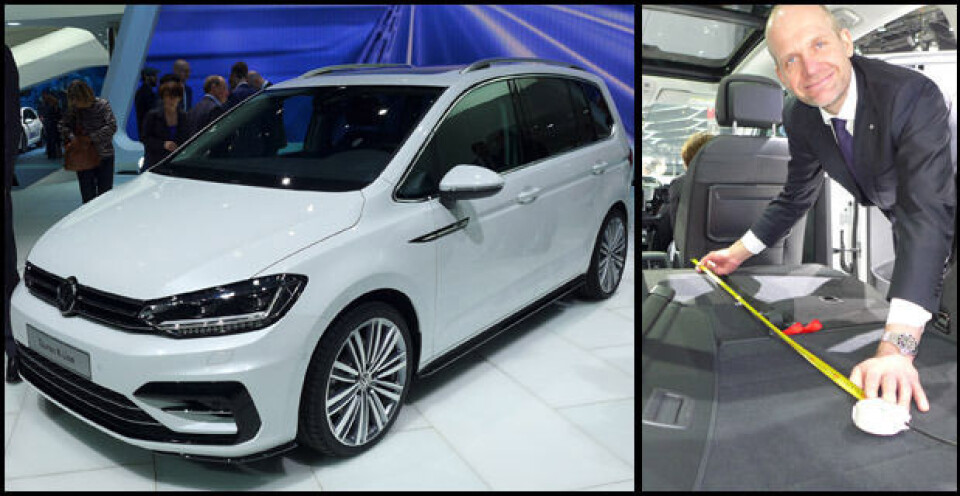 VW Touran kommer ikke som varebil