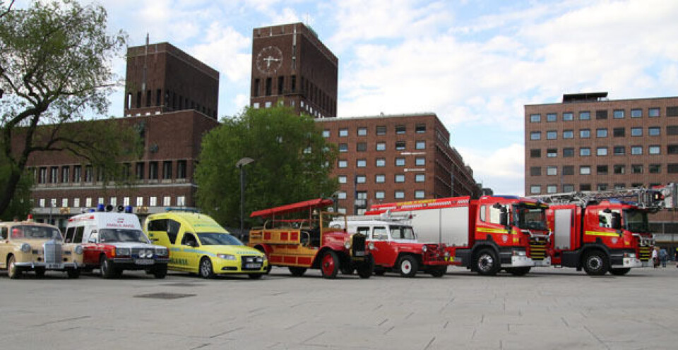 Blålys i Oslo