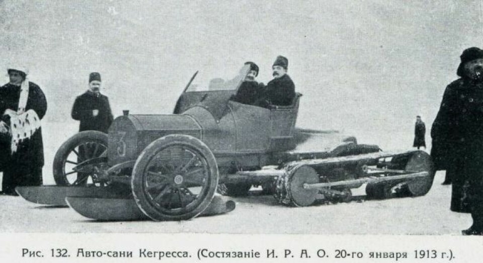 Mercedes-Benz 90 årKegresse - bygget av fransk ingeniør for den russiske tsaren