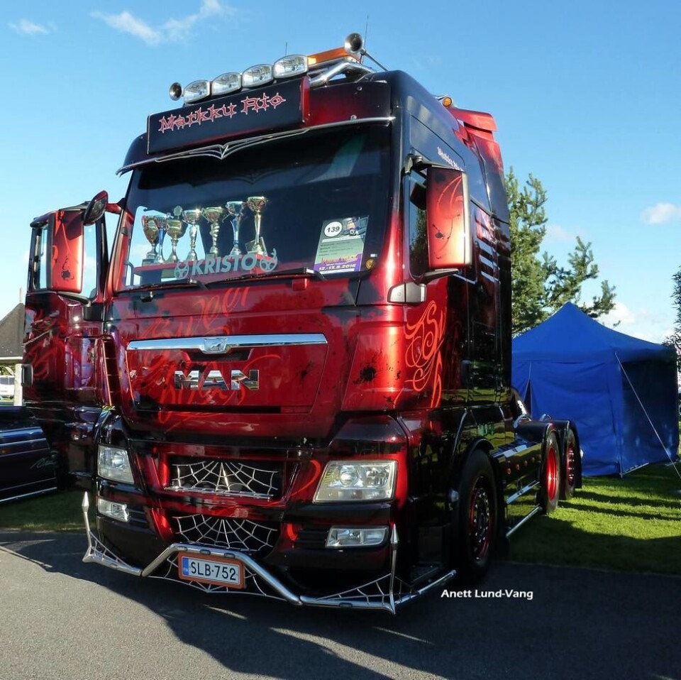Power Truck Show FinlandKuljetusliike Markku Rio Ky, Finland