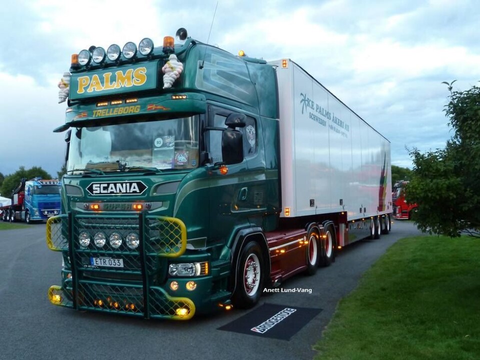 Power Truck Show FinlandK. E Palms Åkeri Ab, Sverige