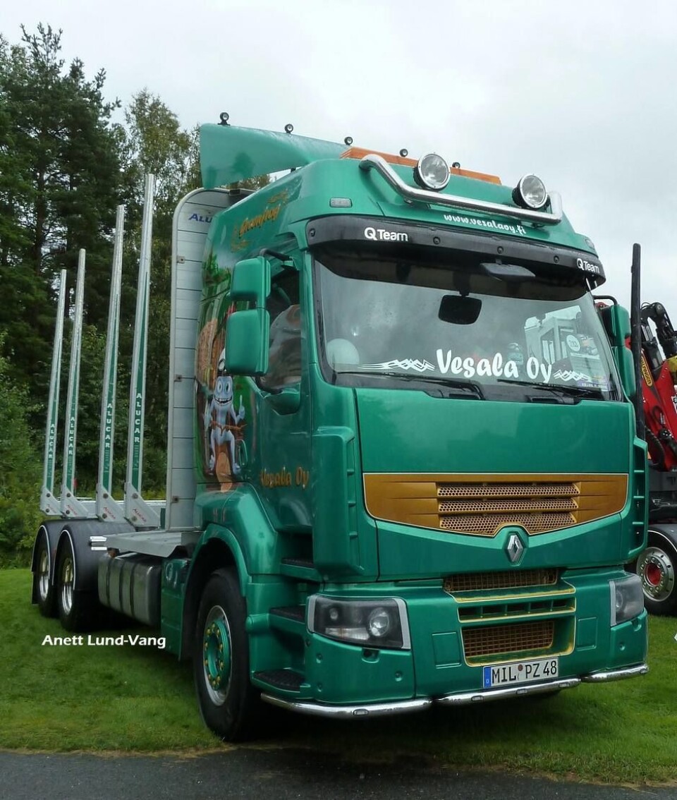 Power Truck Show FinlandPuukuljetus Vesala, Finland