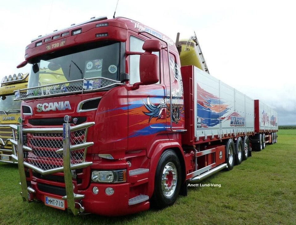 Power Truck Show FinlandAutoilija Teijo Virta, Finland