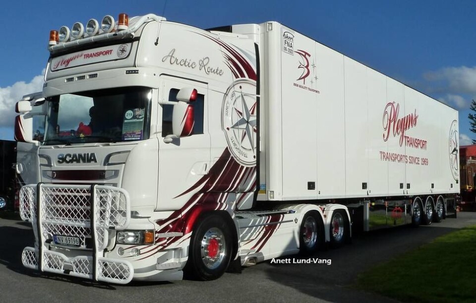 Power Truck Show FinlandPleyms Transport AS, Norge