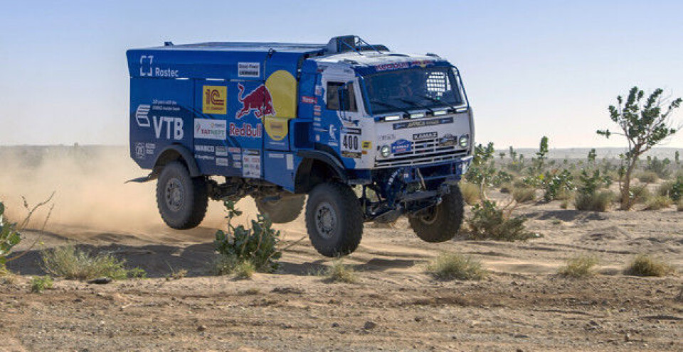 Kamaz til topps i Dakar