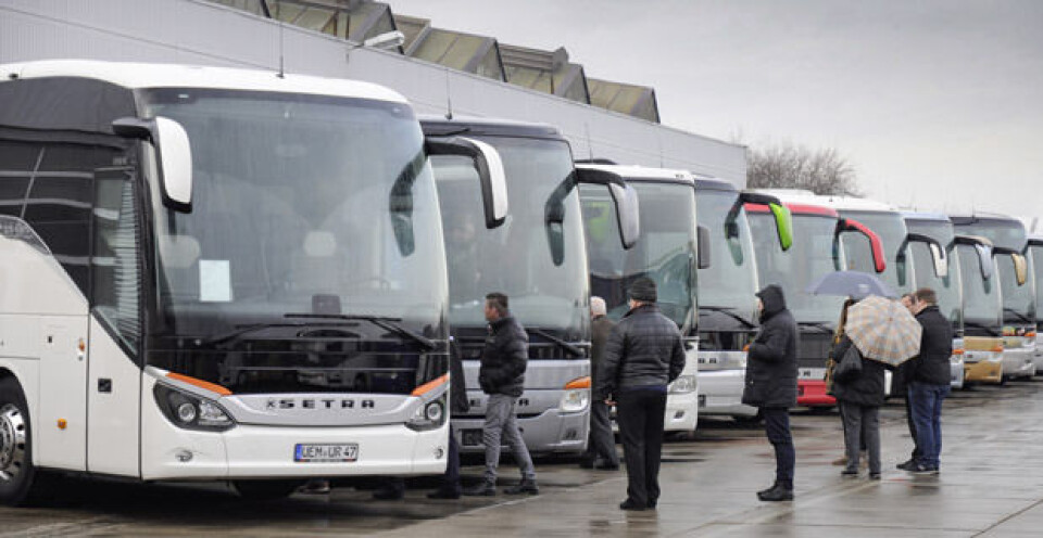 Rekordtilbud på bruktbuss-show