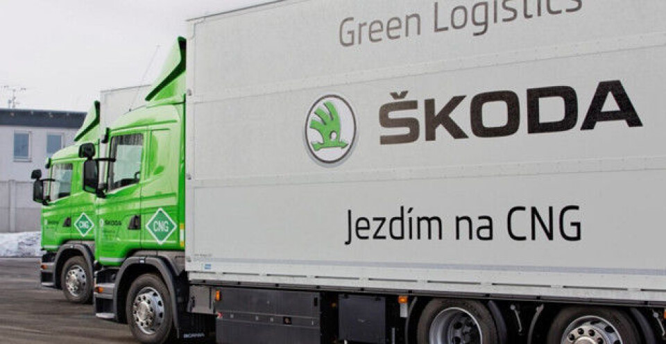 Skoda kjører CNG