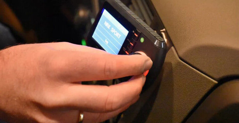Yrkessjåfører opplever dårligere radiodekning med DAB