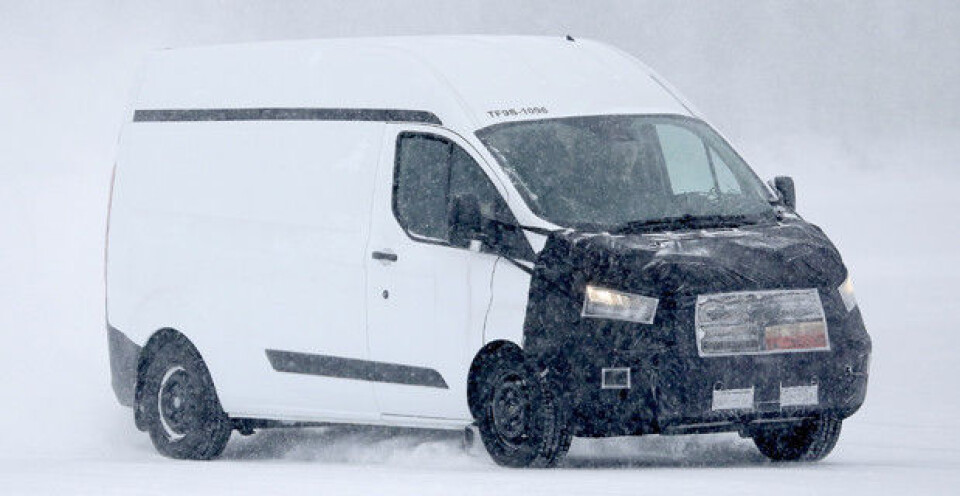 Spionbilder: Ford fresher opp Transit
