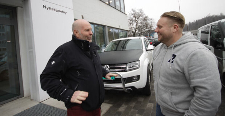 – Vi begynte å fundere over hvorfor de skulle selge bilene og ikke vi