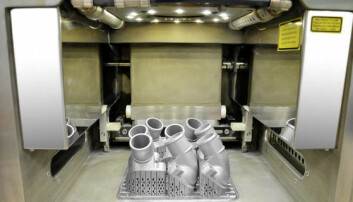 Mercedes 3D-printer reservedeler i metall