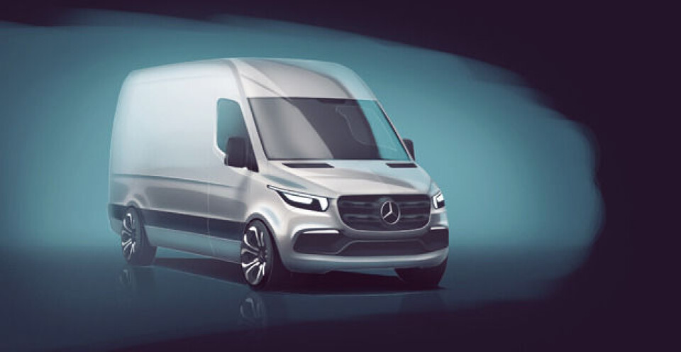 Mercedes letter på sløret om ny Sprinter